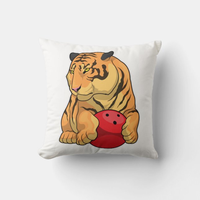 Tiger Bowling Bowling ball Cushion (Front)