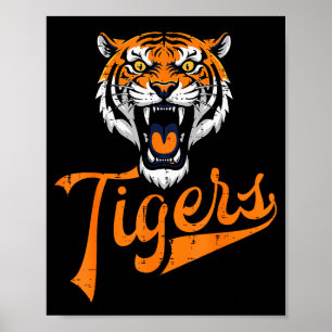 Tiger Boys Girls Teen Kids Men Youth Women Poster