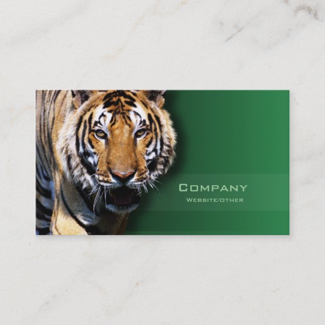 Tiger Business Card (Front)