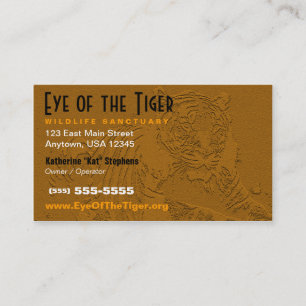 Tiger Business Card