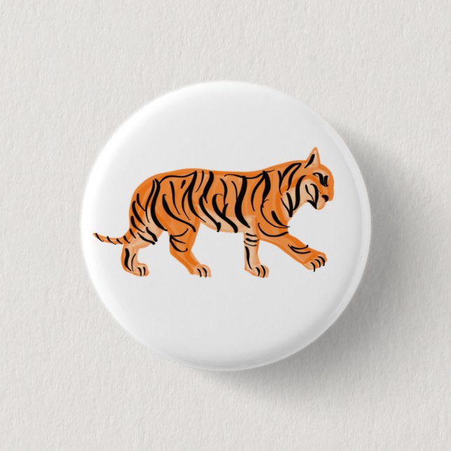 Tiger Button (Front)