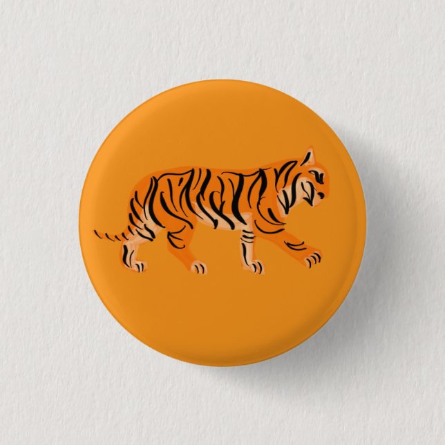 Tiger Button (Front)