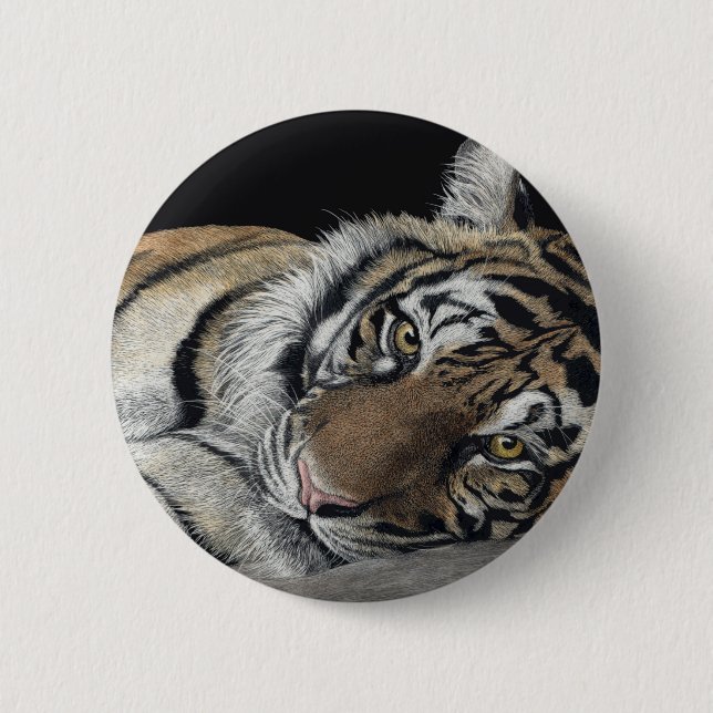 Tiger Button (Front)