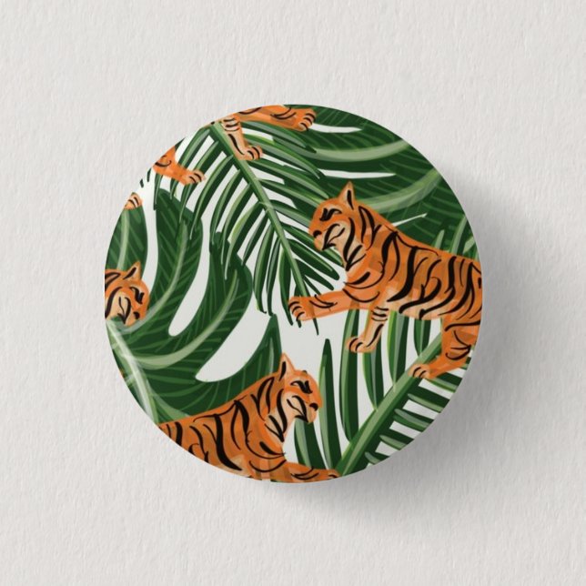 Tiger Button (Front)