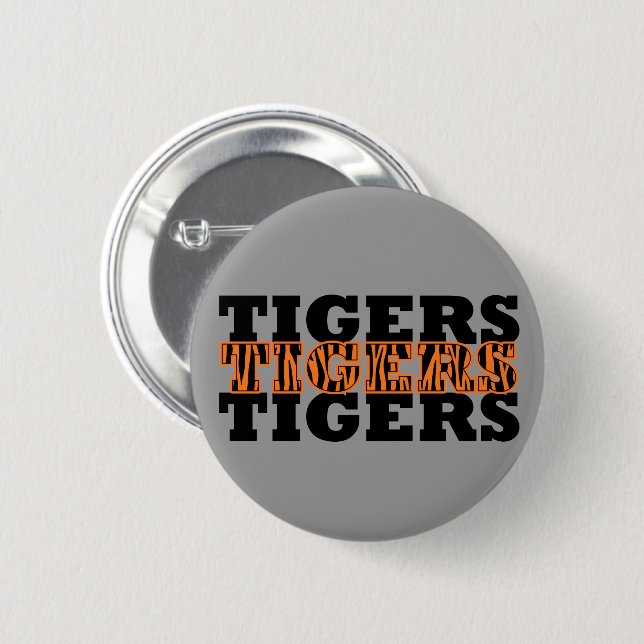 Tiger Button (Front & Back)