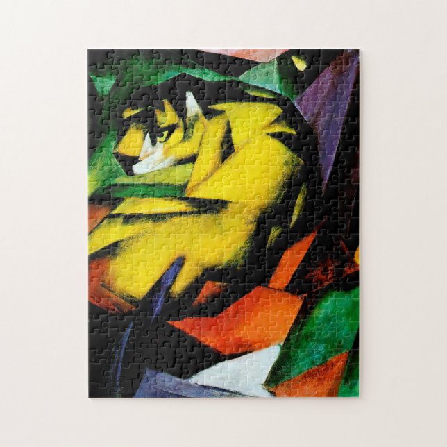 Tiger by Franz Marc Jigsaw Puzzle (Vertical)
