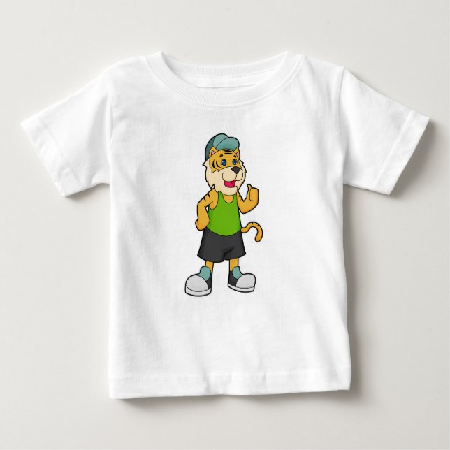 Tiger Cap Baby T-Shirt (Front)