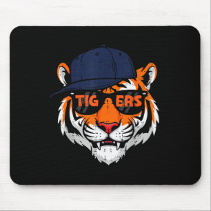 Tiger Cap Boys Youth Teen Kids Men Women Girls  Mouse Pad