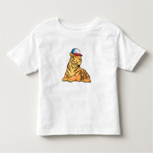 Tiger Cap Toddler T-Shirt