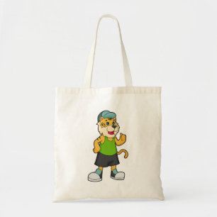 Tiger Cap Tote Bag