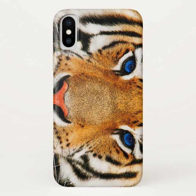 Tiger Case-Mate iPhone Case (Back)