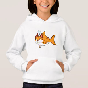Tiger cat as Shark in Water.PNG