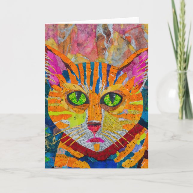 Tiger Cat Card (Front)