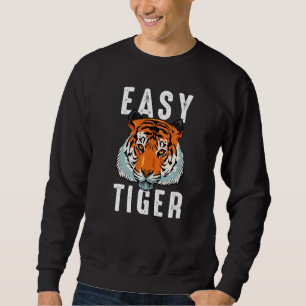 Tiger Cat Eye Claw Face Lion Africa  Portrait Safa Sweatshirt