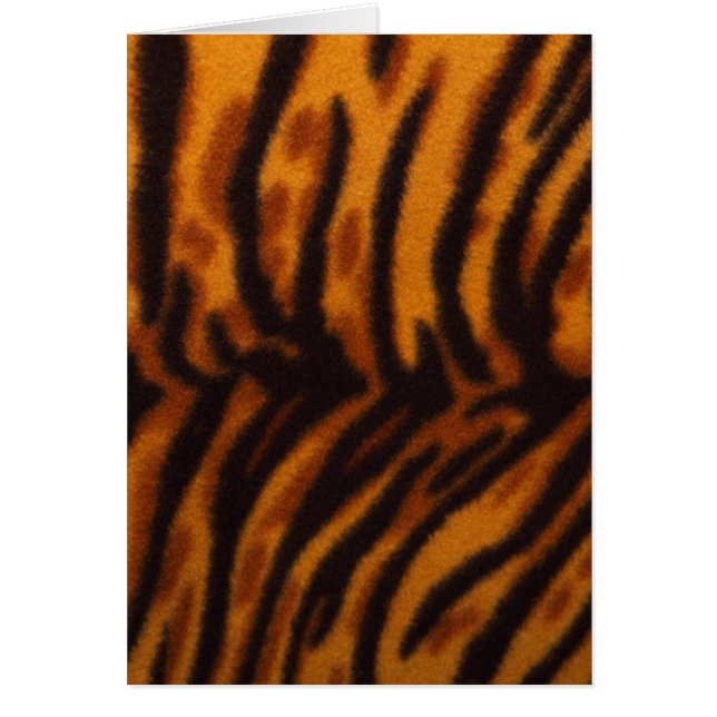 Tiger Cat Stripes Pattern Peace Love (Front)