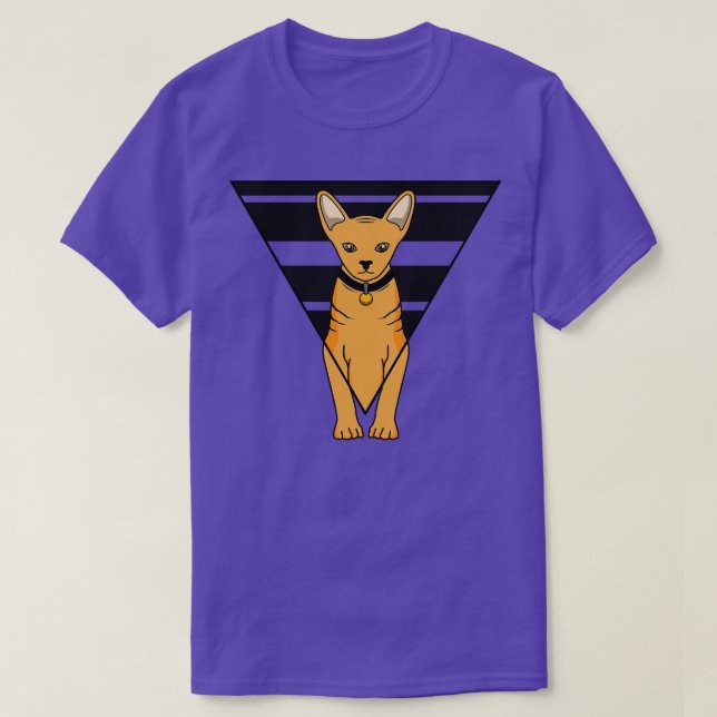 Tiger cat with Collar T-Shirt (Design Front)