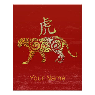 Tiger Chinese Zodiac Horoscope Constellation Sign