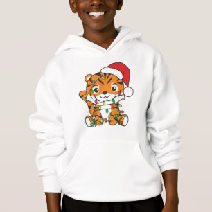 Tiger Christmas Winter Animals Holiday Tigers