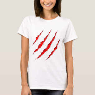 Tiger Claw Marks T-Shirt – Fierce Graphic Tee