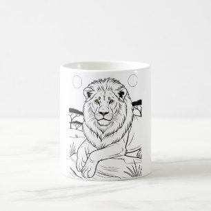 Tiger coffee mug
