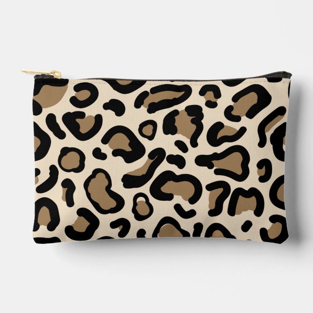 Tiger Color Pattern Animal Lovers               Accessory Pouch (Front)