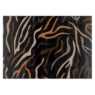  Tiger Colour Pattern Animal     Cutting Board