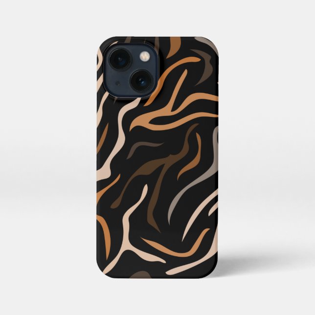  Tiger Colour Pattern Animal        iPhone Case (Back)