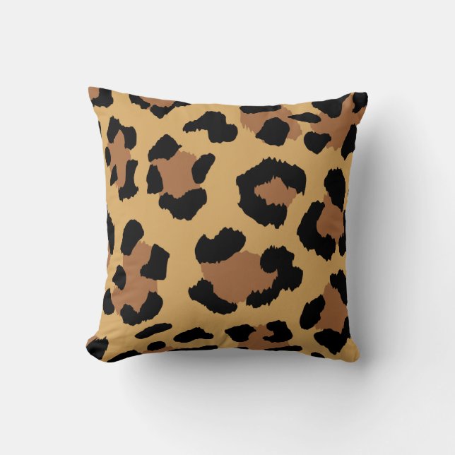 Tiger Colour Pattern Animal Lover Cushion (Front)