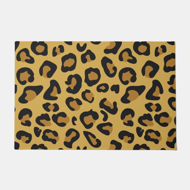 Tiger Colour Pattern Animal Lover   Doormat (Front)