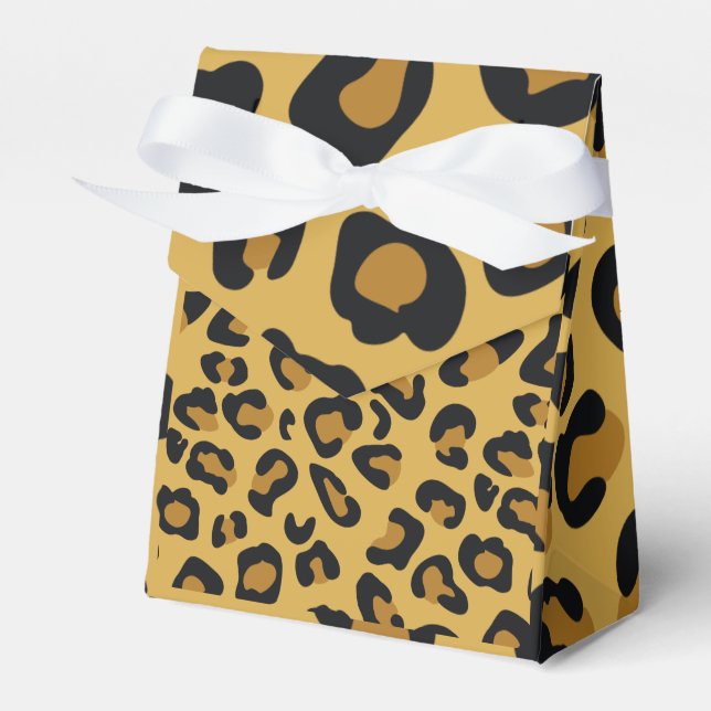 Tiger Colour Pattern Animal Lover                 Favour Box (Front Side)