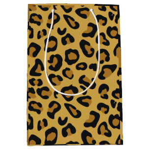 Tiger Colour Pattern Animal Lover Medium Gift Bag