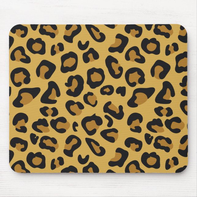 Tiger Colour Pattern Animal Lover  Mouse Pad (Front)