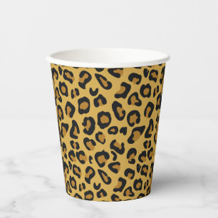 Tiger Colour Pattern Animal Lover                Paper Cups