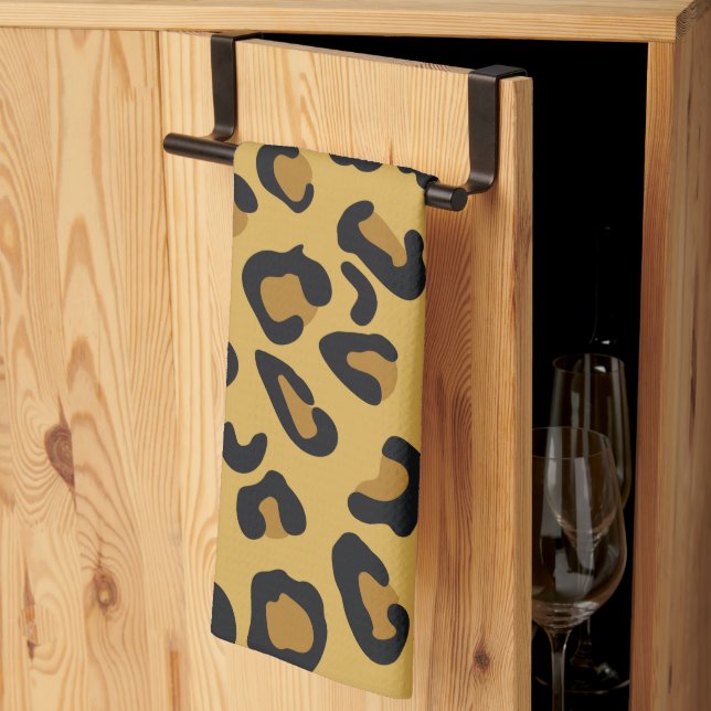 Tiger Colour Pattern Animal Lover          Tea Towel (Thirds Fold)