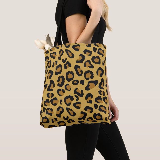 Tiger Colour Pattern Animal Lover                  Tote Bag (Close Up)