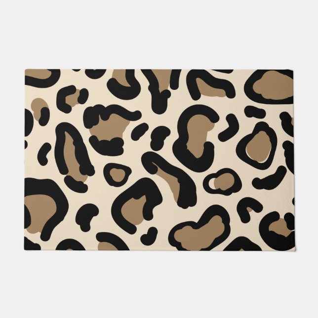Tiger Colour Pattern Animal Lovers  Doormat (Front)