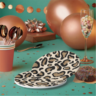 Tiger Colour Pattern Animal Lovers Paper Plate