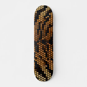 Tiger Colour Pattern Cute Skateboard