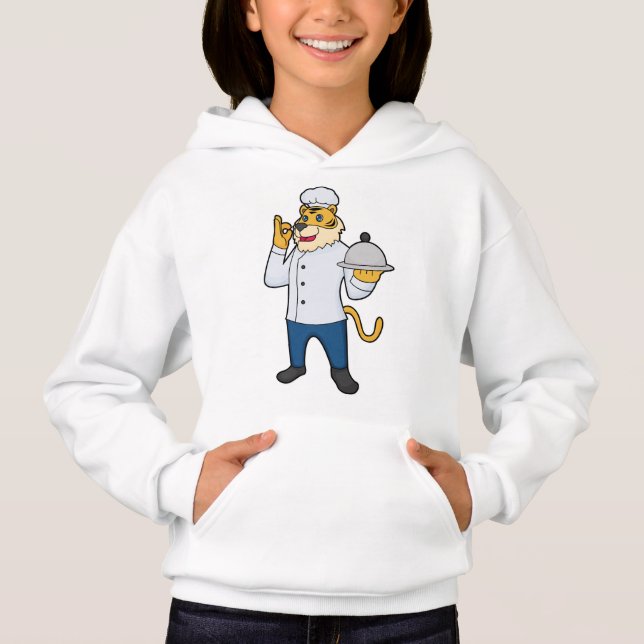 Tiger Cook Chef hat Platter (Front)