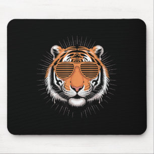 Tiger Costume For Men Women Boys Zoo Tiger Print T Mouse Pad