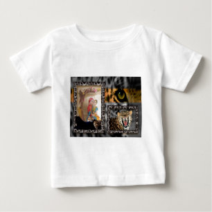 Tiger & Couple Art Print Baby T-Shirt