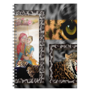 Tiger & Couple Art Print Notebook