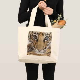 Tiger Cub Large Tote Bag