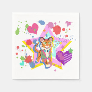Tiger Cub Napkin