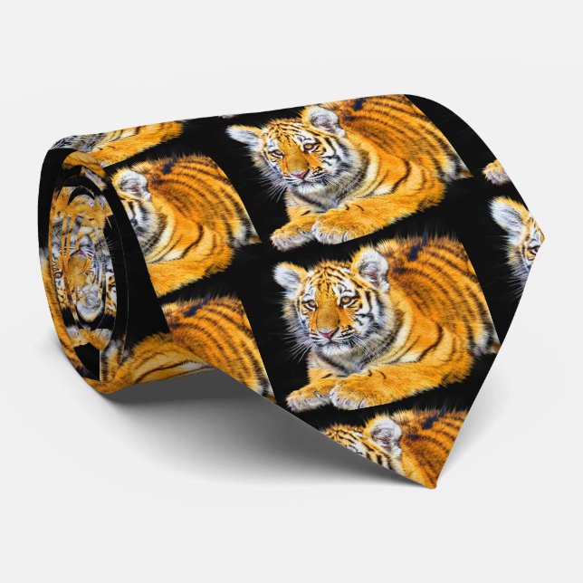 Tiger Cub Tie (Rolled)