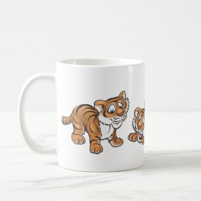 Tiger Cubs Mug (Left)