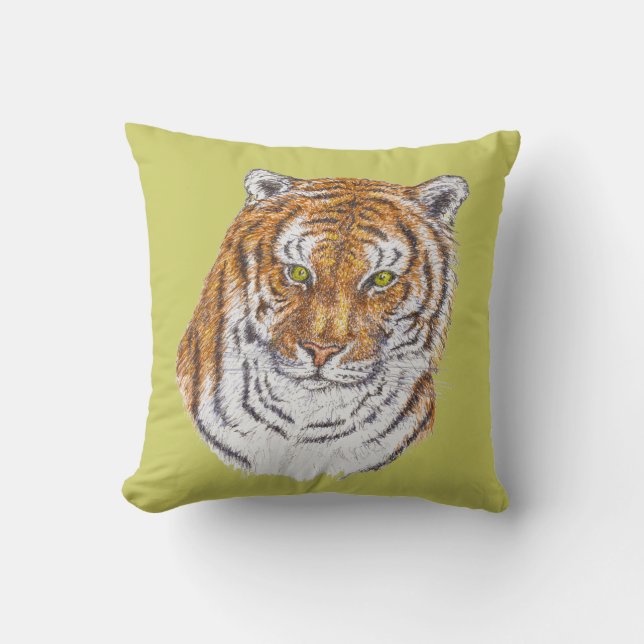 Tiger Cushion (Front)