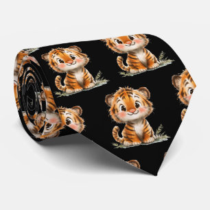 Tiger Cute Kawaii Neck Tie