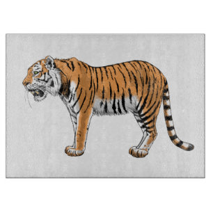 Tiger Cutting Board