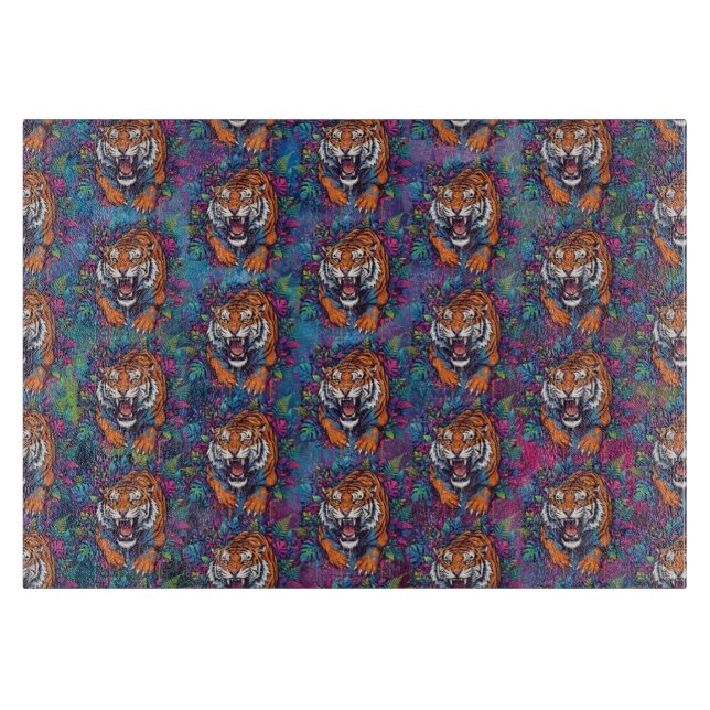 Tiger Cutting Board (Front)